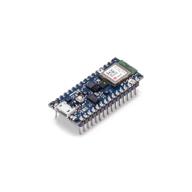 Arduino Nano 33 BLE Sense (with headers) - board with nRF52840 microcontroller, BLE module and sensors