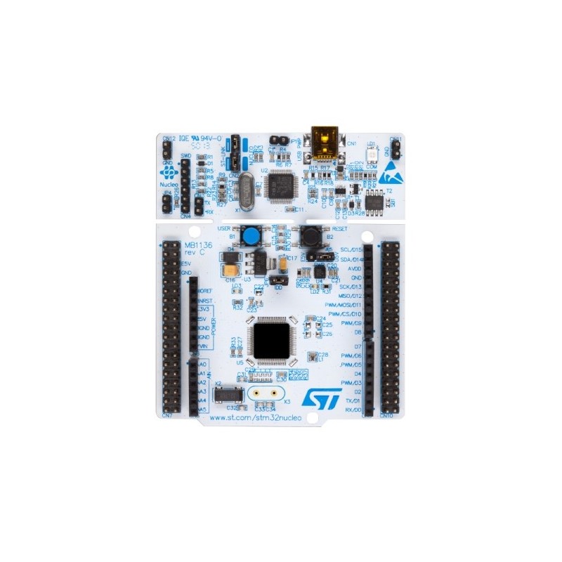 NUCLEO-L010RB - starter kit with STM32L010RB microcontroller