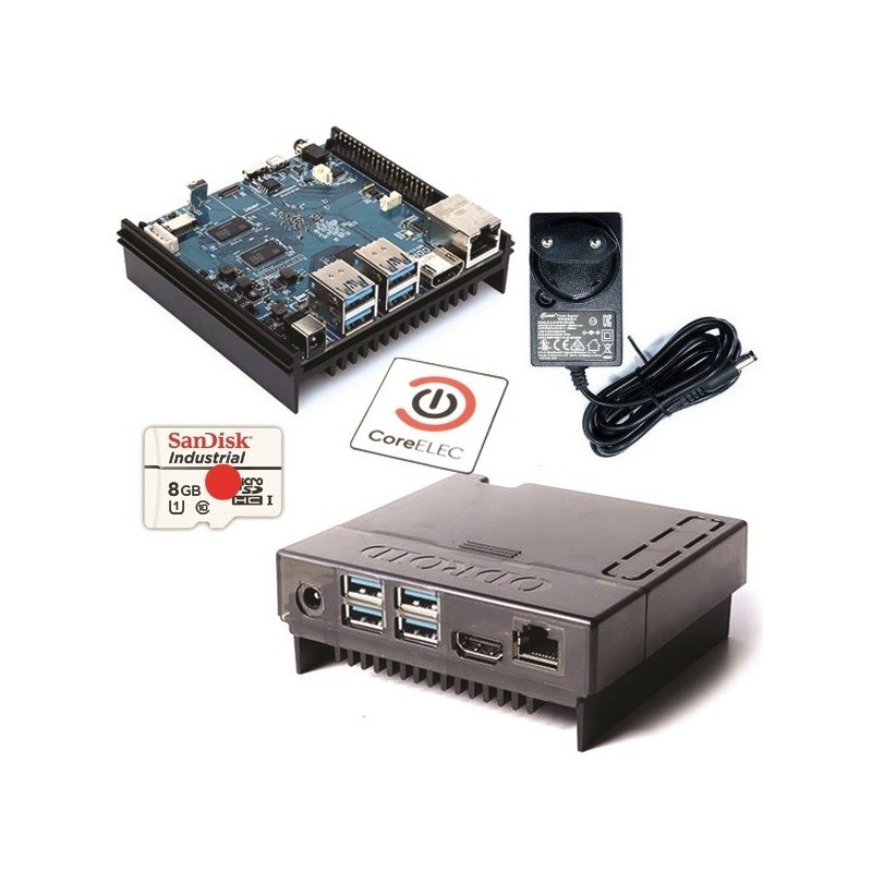 Odroid N2 4 GB CoreELEC Edition - a set for building a media center -  Kamami on-line store