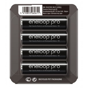 Zestaw akumulatorów Panasonic Eneloop PRO R6/AA 2500mAh - 4 sztuki