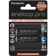 Akumulatorki Panasonic Eneloop PRO R6/AA 2500mAh - 2 sztuki