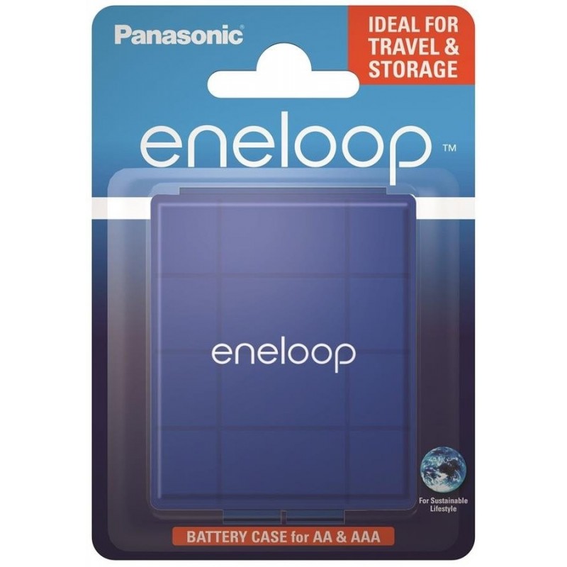 Uniwersalny pojemnik na akumulatorki Panasonic Eneloop R6/AA i R03/AAA