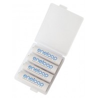 Panasonic Eneloop R6/AA 2000mAh Rechargeable Batteries - 4 pcs + case