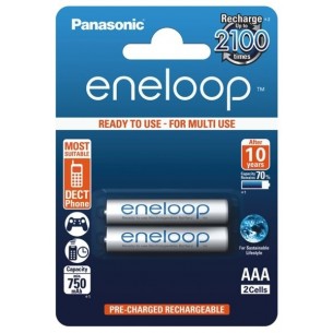 Zestaw akumulatorów Panasonic Eneloop R03/AAA 800mAh - 2 sztuki