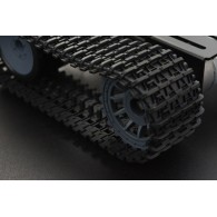 DFRobot ROB0153 Black Gladiator - gąsienicowe podwozie robota z napędem