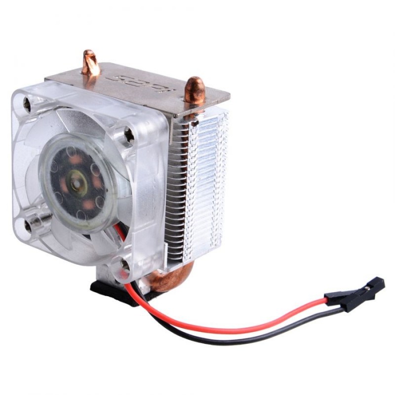 Official Raspberry Pi Active Cooler for Raspberry Pi 5,  Temperature-controlled Blower Fan, Aluminium Heatsink, With Thermal Tapes
