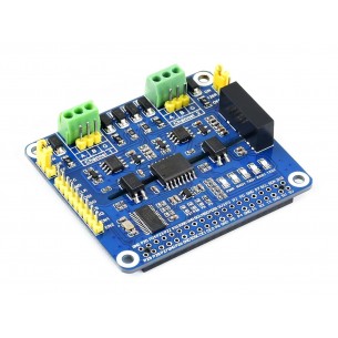 HAT with 2-channel RS485 converter for Raspberry Pi