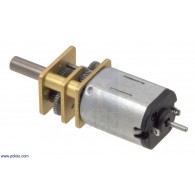 15:1 Micro Metal Gearmotor HP 6V with Extended Motor Shaft