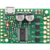 Tic 36v4 USB Multi-Interface High-Power Stepper Motor Controller (Connectors Soldered)