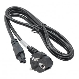 Akyga 1,5 m clover power cable IEC C5