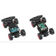 RC Smart Car Chassis Kit - Podwozie robota do samodzielnego montażu (montaż kontrolera)