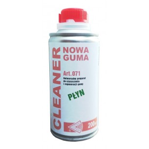 Cleaner NOWA GUMA 200ml - płyn do czyszczenia gumy