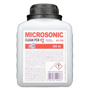 Microsonic clean PCB K2 500ml - Płyn koncentrat do myjek ultradźwiękowych