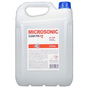 Microsonic clean PCB K2 5L - płyn koncentrat do myjek ultradźwiękowych