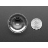 Convex Glass Lens with Edge - 40mm Diameter
