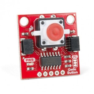 SparkFun Qwiic Button Red LED - moduł z przyciskiem (czerwony)
