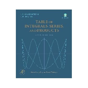 Table of Integrals, Series, and Products