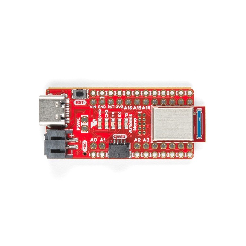 SparkFun RedBoard Artemis Nano - набір для оцінювання з модулем Artemis