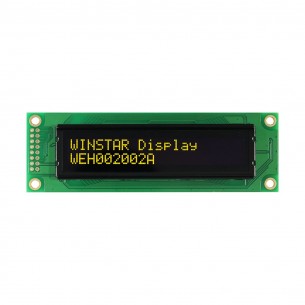 WEH002002ALPP5N00008 - OLED display, alphanumeric 2x20