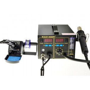 WEP 968DA + 2in1 soldering station - hot air and tip soldering iron