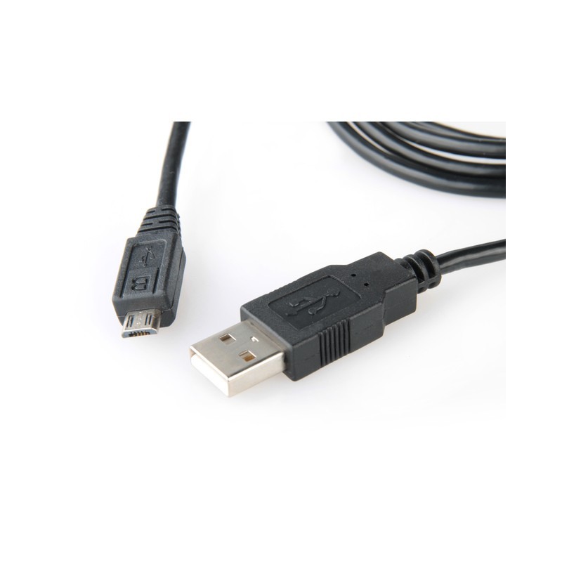 Cable USB microUSB 1.8m black