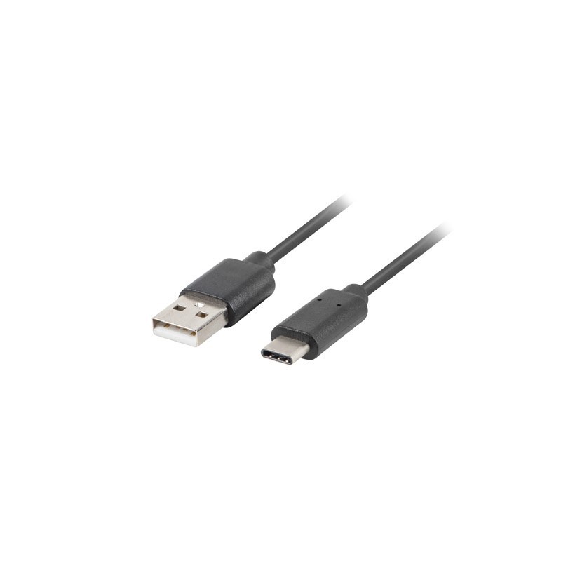 Cable USB typ A - USB typ C 1,8m black