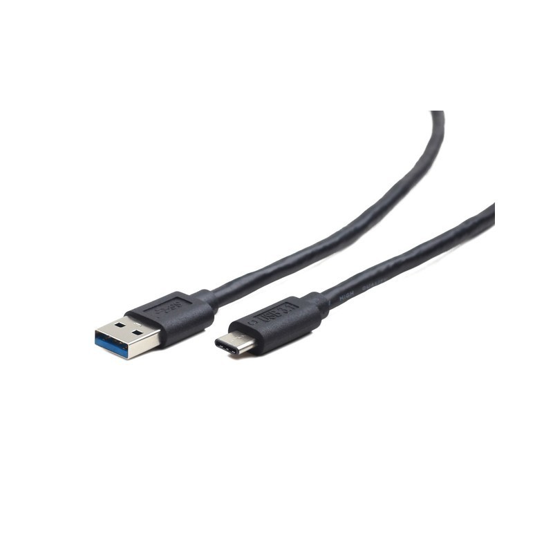 Przewód USB typ A - USB typ C 3.0 3A 36W 1m czarny
