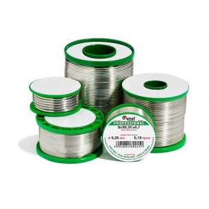 Tin Cynel Sn99.3Cu0.7 with flux 1.1.3 0.7mm 100g