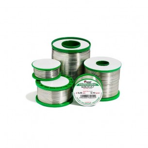 Tin Cynel Sn99.3Cu0.7 with flux 1.1.3 1mm 100g