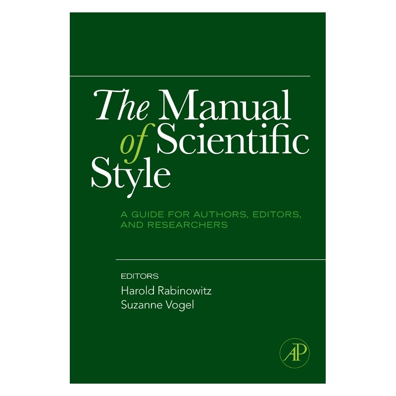The Manual of Scientific Style