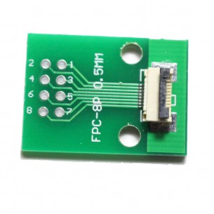 Adapter złącza FPC/FFC 0,5mm 8-pin na DIP