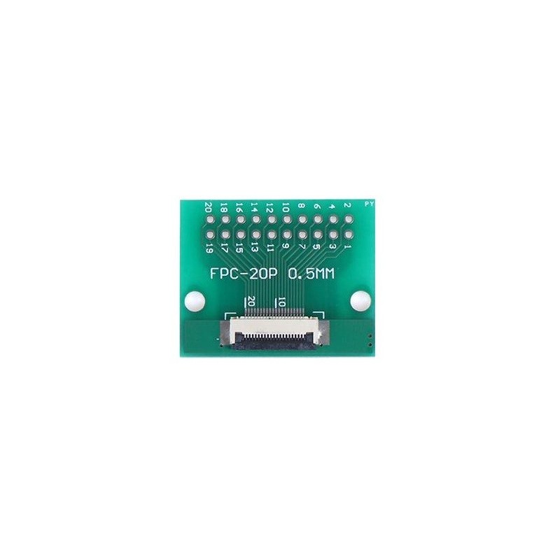 FPC/FFC 0.5mm 20-pin to DIP adapter
