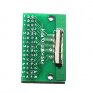FPC/FFC 0.5mm 30-pin to DIP adapter