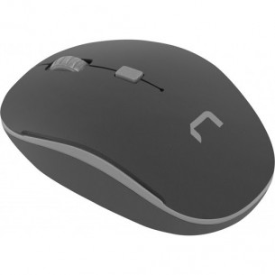 Natec Martin - Bezprzewodowa mysz z adapterem USB (czarno-szara)
