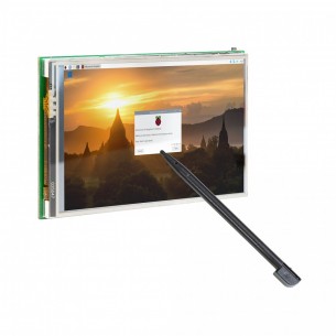 LCD 3.5" 480x320 display with touch screen for Raspberry Pi
