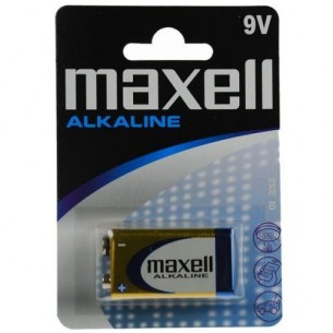Maxell 6F22 9V 550mAh alkaline battery