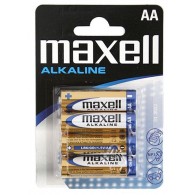 AA/R6/LR06 1.5V Maxell alkaline battery 4 pcs.