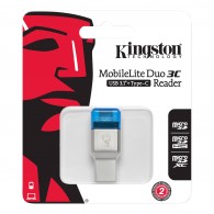 MobileLite Duo 3C - Kingston USB 3.1 + Type-C microSD card reader