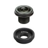 M25156H18 - 180° 1/2.3″ M12 Fisheye lens with adapter for Raspberry Pi HQ camera