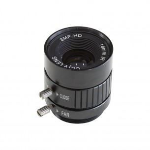 CS2316ZM02 - 16mm CS-Mount lens for Raspberry Pi HQ camera