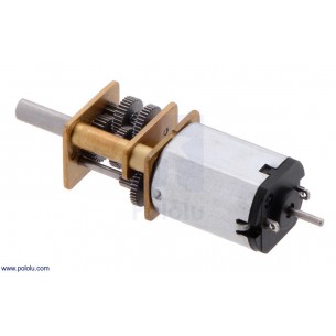 1000:1 6V LP - Micro Metal Gearmotor with Extended Motor Shaft