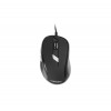 Natec Pigeon - Przewodowa mysz USB (czarna)