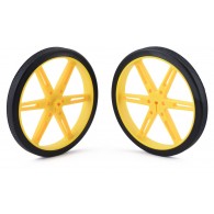 Pololu wheels 80x10mm (yellow)