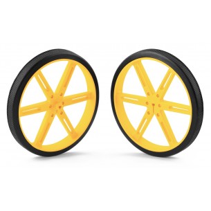 Pololu wheels 90x10mm (yellow)