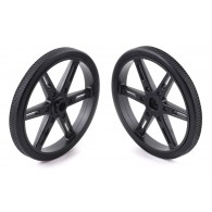 Pololu 70x8mm Wheels for Standard Servos with 5.8mm 25T Spline (Black)