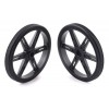 Pololu 70x8mm Wheels for Standard Servos with 5.8mm 25T Spline (Black)