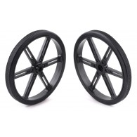 Pololu 90x10mm Wheels for Standard Servos with 5.8mm 25T Spline (Black)