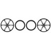 Pololu 90x10mm Wheels for Standard Servos with 5.8mm 25T Spline (Black)