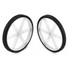 Pololu 90x10mm Wheels for Standard Servos with 5.8mm 25T Spline (White)