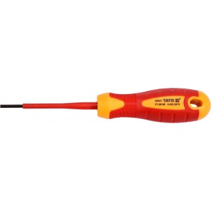 Insulated flat screwdriver - YT-28150